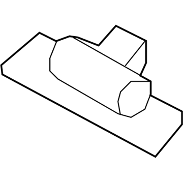 Ford 7T4Z-13550-A License Lamp, Rear