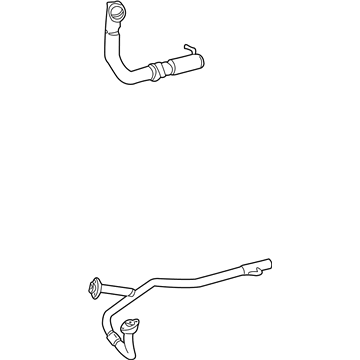 Ford E-350 Econoline Exhaust Pipe - XC2Z-5A212-BA
