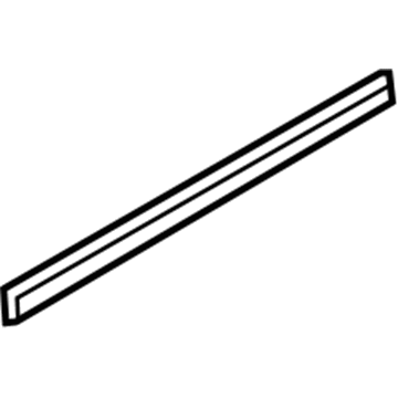 Ford 7C3Z-2542052-A Lower Weatherstrip, Rear