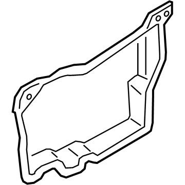 Ford CJ5Z-78237A04-A Shield - Water Splash, Passenger Side