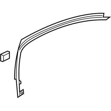 Ford Door Moldings - CJ5Z-7851752-AA