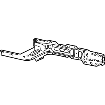 Ford XW4Z-5410632-AA Side Rail, Front Outer Passenger Side