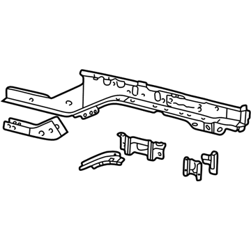 Ford 3W4Z-5410008-AA Inner Rail, Front Passenger Side