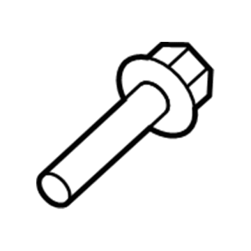 Ford -W302119-S300 Top Nut Lower Bolt