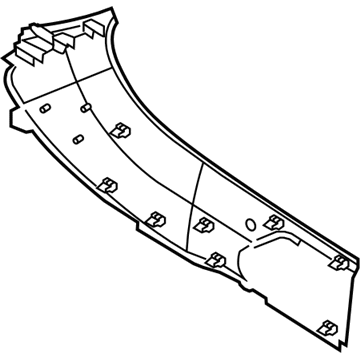 Ford AG1Z-5404608-AA Upper Panel