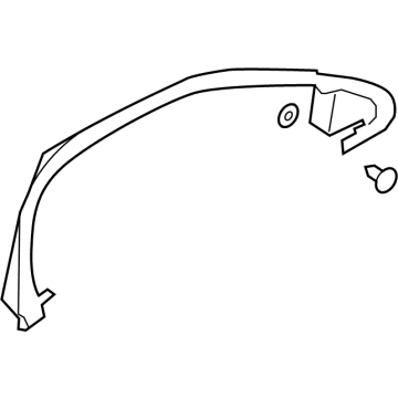 Ford Door Moldings - LB5Z-7851753-AA