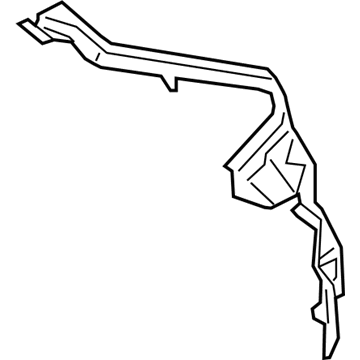 Ford KT4Z-5845114-A Gutter