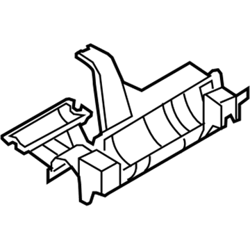 Ford 4C2Z-9D665-FA Vapor Canister Bracket