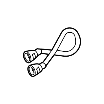 Lincoln Nautilus EGR Tube - K2GZ-6A664-D