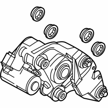 Ford PR3Z-2552-A Parking Brake Actuator, Passenger Side