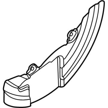 Ford PR3Z-2C028-C Splash Shield, Passenger Side