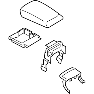 Ford Armrest - FT4Z-5806024-AC