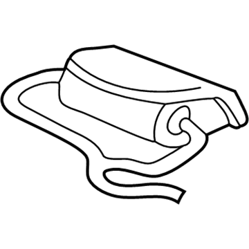 Mercury Sable Air Bag - 6F1Z-54044A74-AC