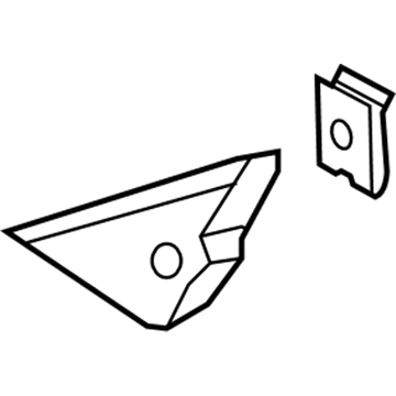Lincoln FA1Z-17074-AB Corner Molding