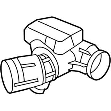 Mercury Mountaineer Air Intake Coupling - 6L2Z-9B659-AA
