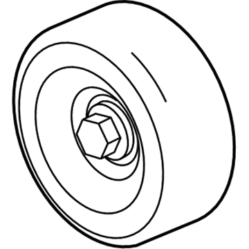 Ford F1TZ-8678-A Serpentine Idler Pulley
