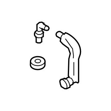 Ford C-Max Crankcase Breather Hose - 8S4Z-6C324-E