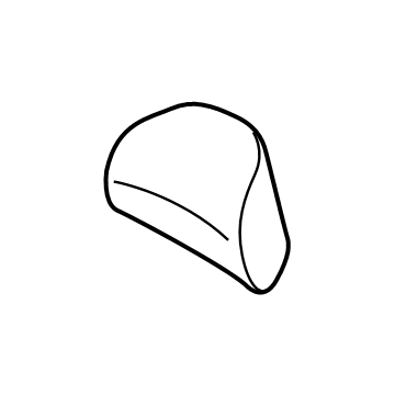 Ford ML3Z-18610A62-AA Headrest Cover