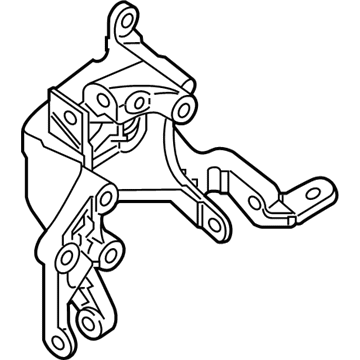 Ford G1FZ-5A968-A Knuckle, Rear Passenger Side