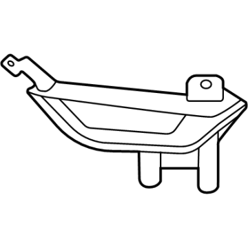 Ford ML3Z-17C754-AB Hole Cover, Front Passenger Side