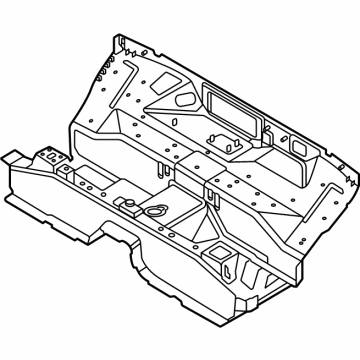 Ford NZ6Z-2611160-A Center Floor Pan