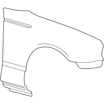 Ford 1W6Z-16006-AA Fender, Front Driver Side