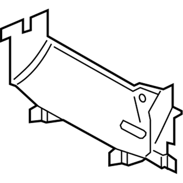 Ford F-250 Super Duty Air Deflector - HC3Z-8327-T