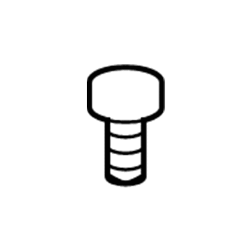 Ford -W709344-S437 Retractor Assembly Bolt