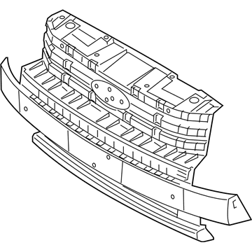 Ford BA8Z-8A284-AA Reinforcement Panel