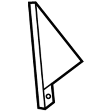 Ford BE8Z-58255A62-AB Rear Molding, Lower Passenger Side