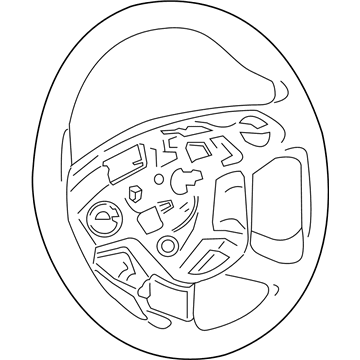 Ford Transit-250 Steering Wheel - LK4Z-3600-DB