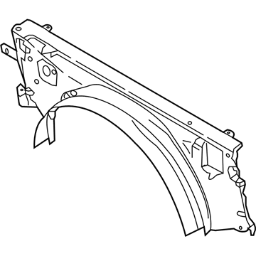 Ford Fan Shroud - LC3Z-8146-F