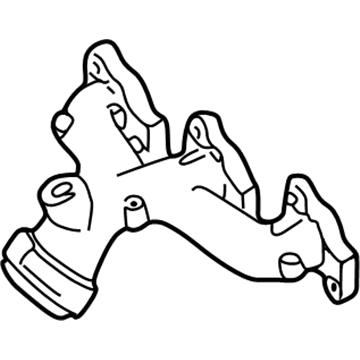 Ford 4F1Z-9430-BA Exhaust Manifold, Passenger Side