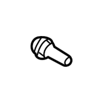 Ford -W714074-S424 Seat Belt Assembly Lower Bolt
