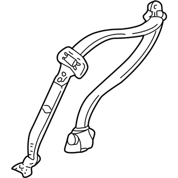 Ford 7L5Z-10611B08-AA Seat Belt Assembly