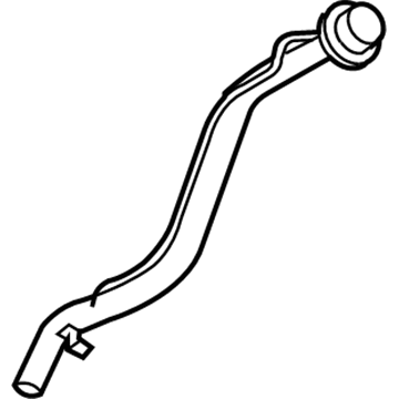 Mercury Fuel Filler Neck - 7M6Z-9034-B