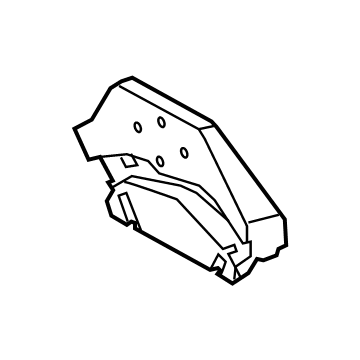 Ford FR3Z-63611A08-A Headrest Pad, Front
