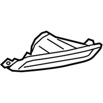 Ford HP5Z-17F827-A Insert, Rear Passenger Side