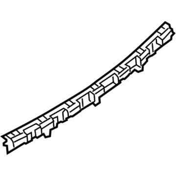 Ford DP5Z-17754-A Center Bracket, Rear