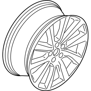 Lincoln Spare Wheel - KA1Z-1007-D
