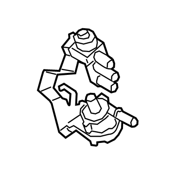 Ford Heater Control Valve - MX6Z-8C605-D
