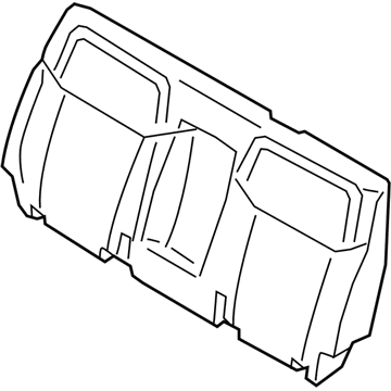 Ford KB3Z-2666600-CA Seat Back Cover