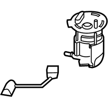 Ford BB5Z-9H307-C Fuel Pump, Passenger Side