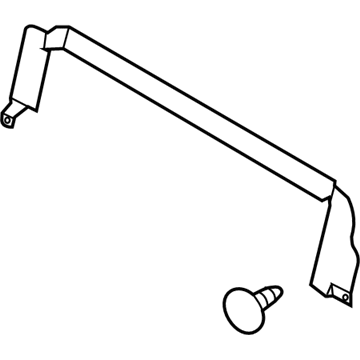 Ford F-250 Super Duty Air Deflector - BC3Z-19E672-B