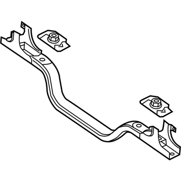 Ford BC3Z-16138-A Lower Tie Bar, Front