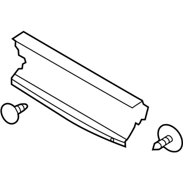 Ford BC3Z-8327-A Lower Deflector, Front