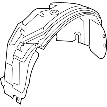 Ford HS7Z-16103-F Fender Liner
