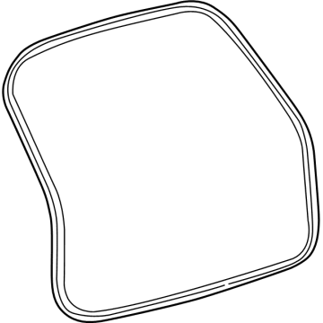 2022 Ford Police Interceptor Utility Door Seal - LB5Z-78404A06-A