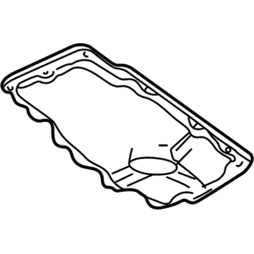 Ford 5R3Z-6675-AA Oil Pan