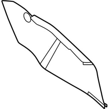 Ford NZ6Z-2604608-AA Side Trim